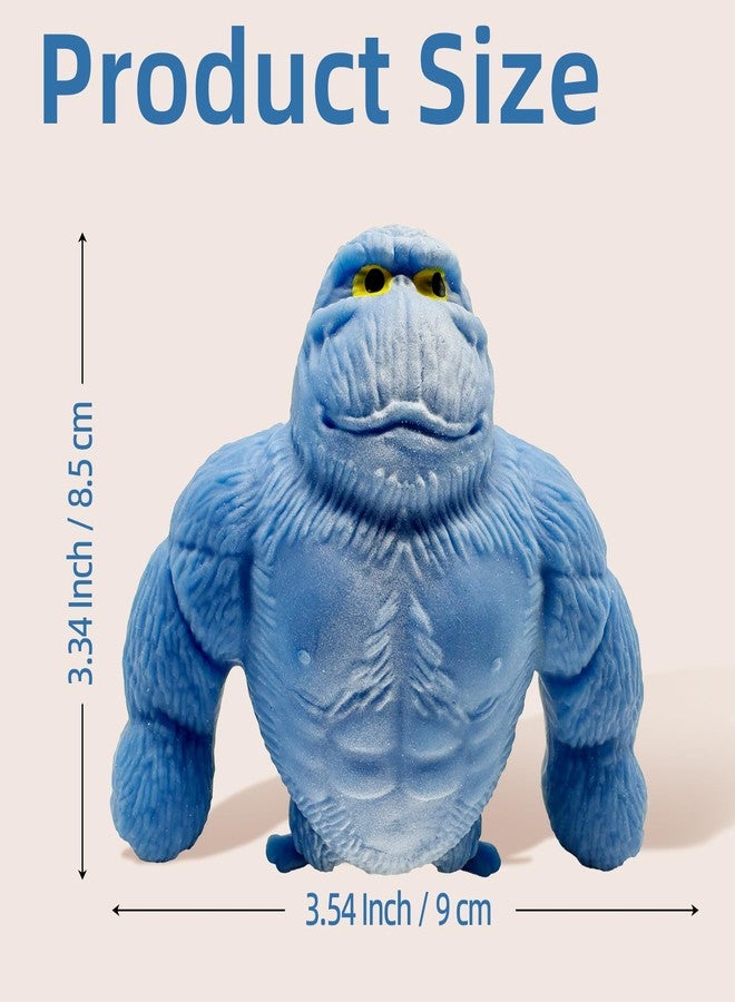 AiSiXin Monkey Squishy Toys for Kids and Adults, Animal Sensory Toys - Stretch, Squeeze, Pat and Relieve Anxiety, Soft Stress Balls Squeeze Toys ,Popular Gifts at Party - Image 3
